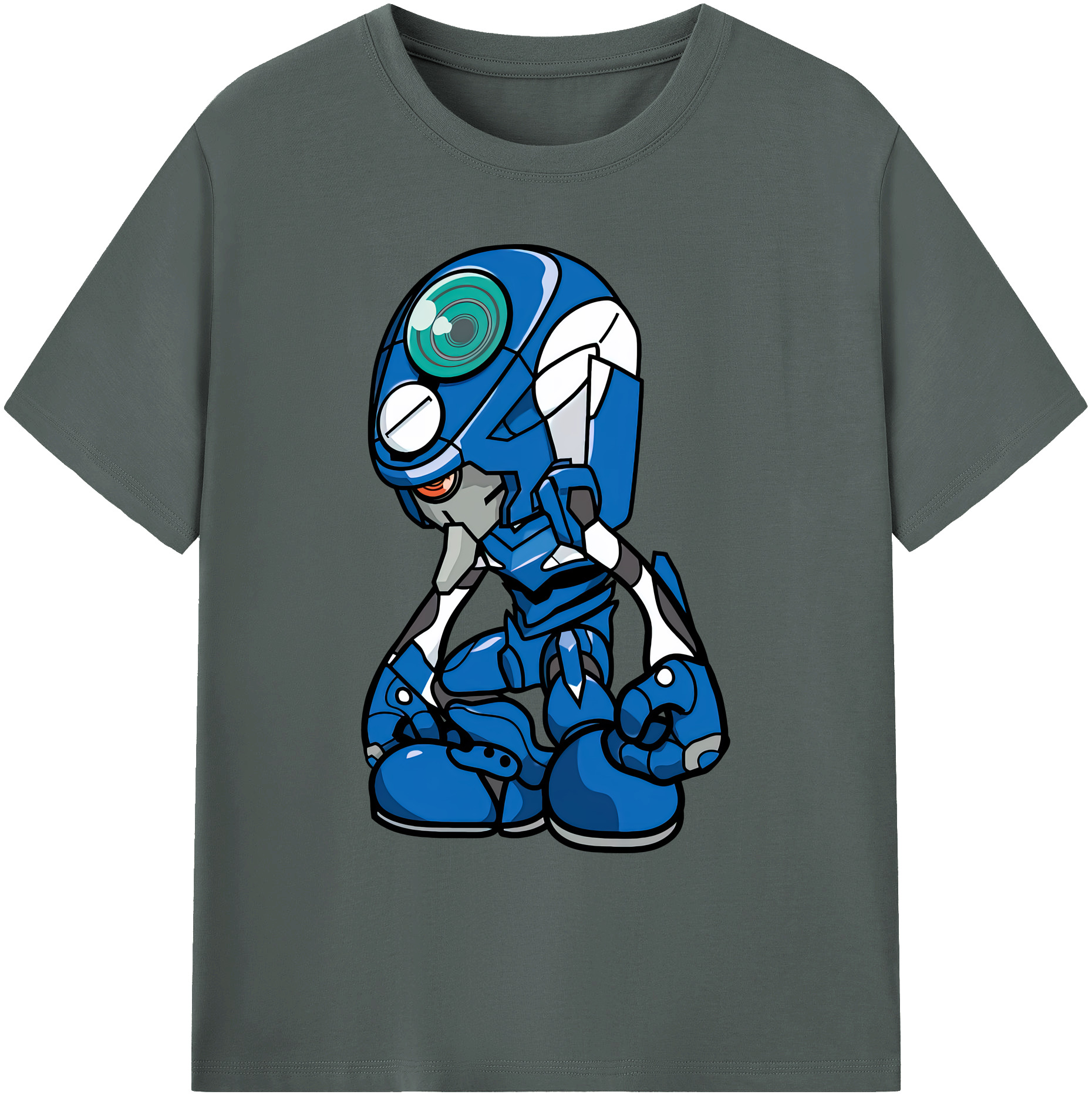（画像用） EVA 新世紀エヴァンゲリオン 綿100％ メンズ半袖Tシャツ｜肌触りやわらか＆通気性